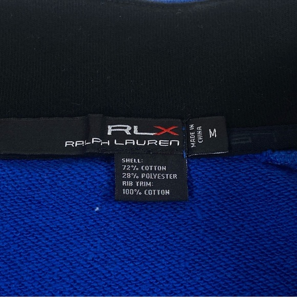 RLX Ralph Lauren Expedition Technology 1/4 Zip Jacket Sweater Size M - Picture 8 of 12